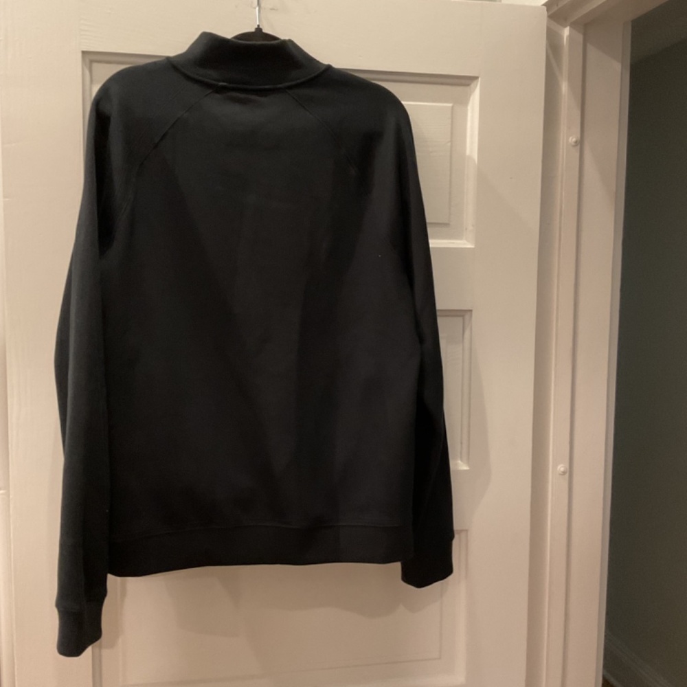 Fabletics Men’s Zip Pullover Black Size Large - Picture 2 of 2